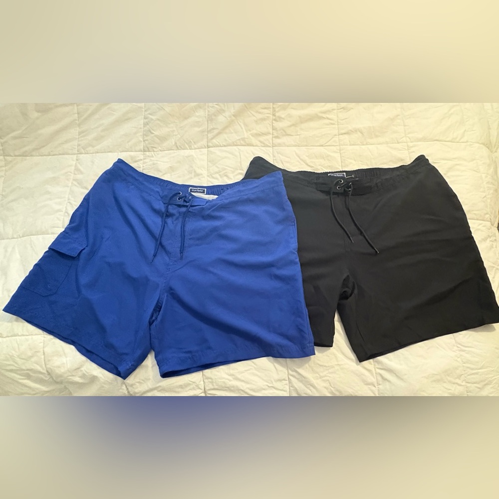 Club Room XXL Bundle 2 Men's Swim Shorts - Blue and Black